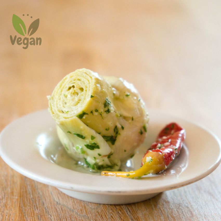 Artischockenherzen mit Knoblauch 3000 g