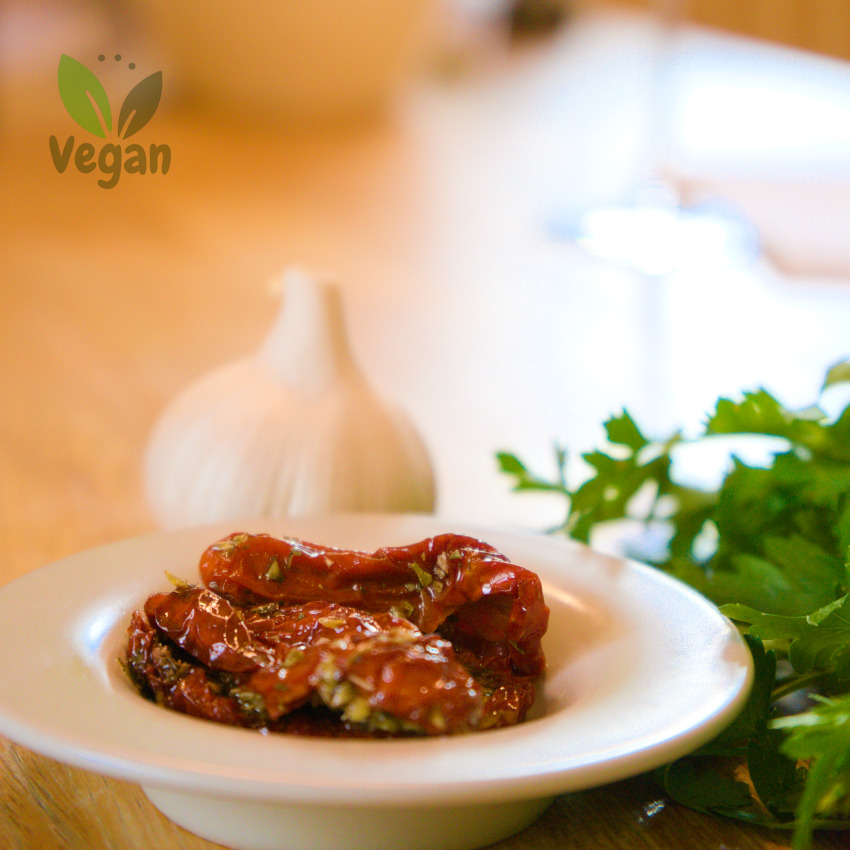 Getrocknete Tomaten mit Knoblauch 1500 g